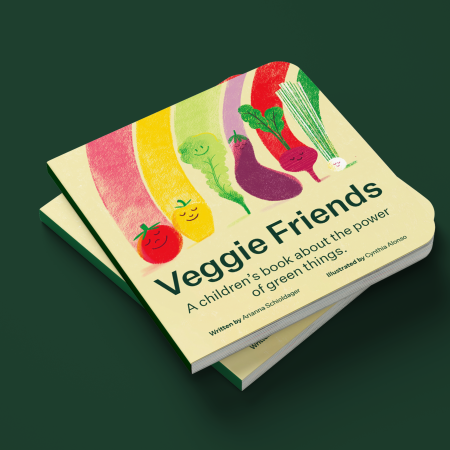 Children's Board Book: Veggie Friends