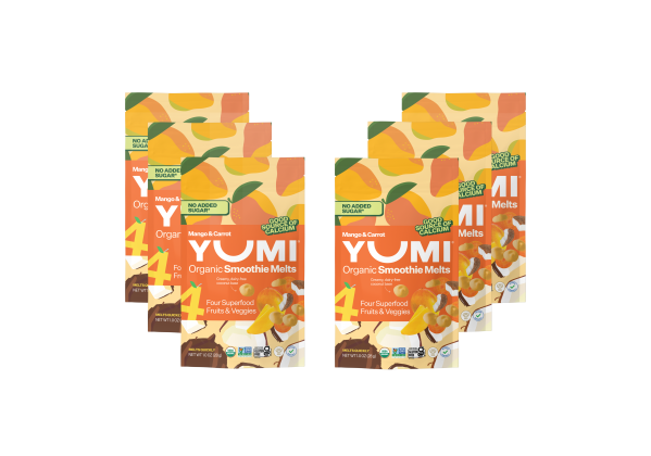 YUMI Organic Smoothie Melts - Mango & Carrot