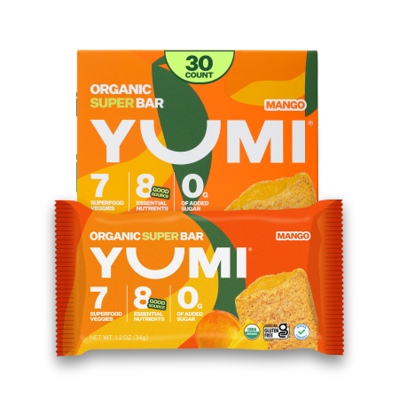 YUMI Super Breakfast Bar Bundle - Mango - 30 Count