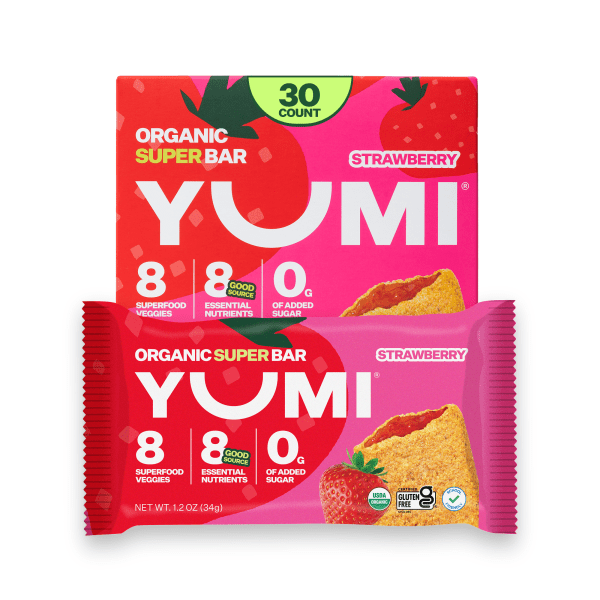 YUMI Super Breakfast Bar Bundle - Strawberry - 30 Count