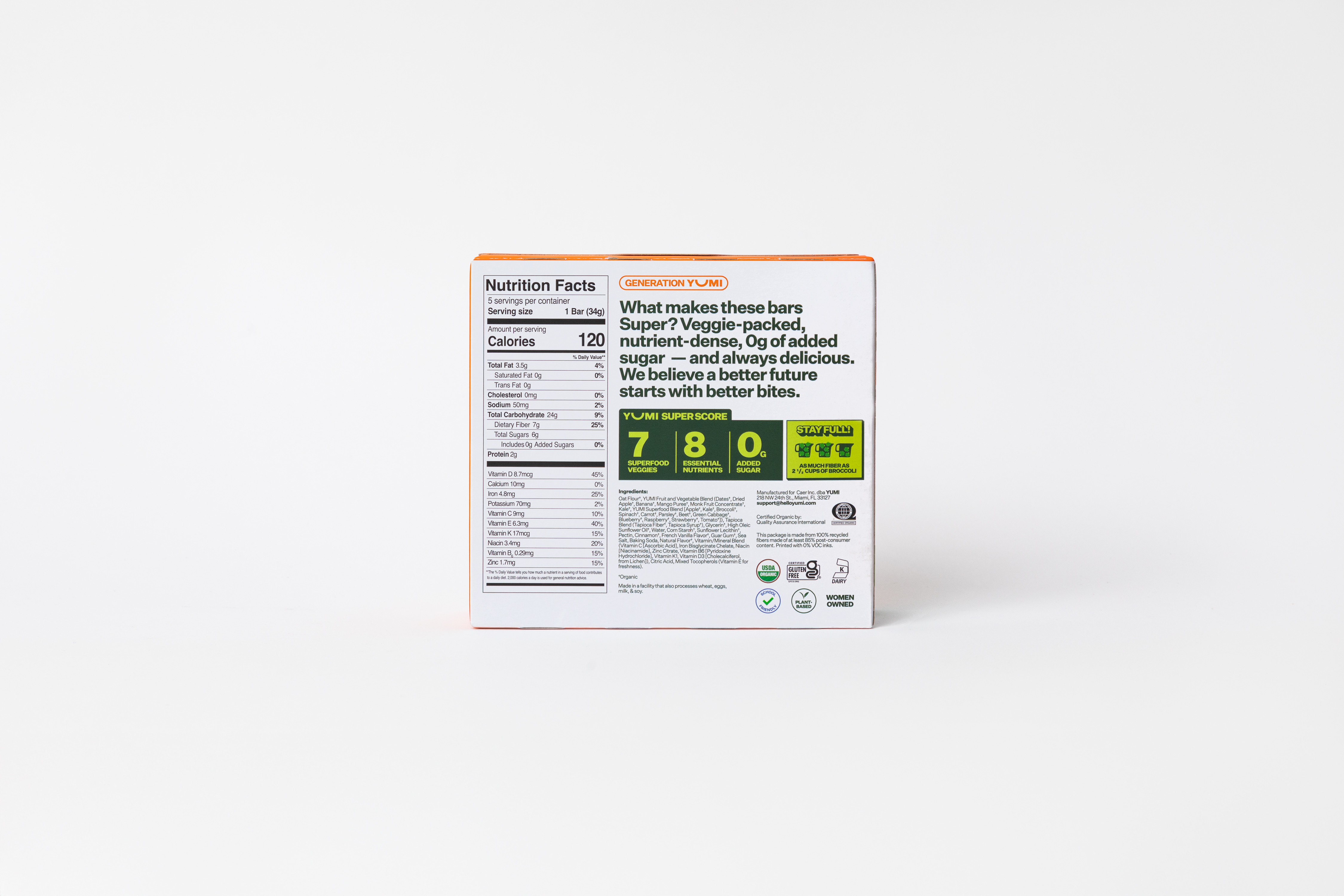 YUMI Super Breakfast Bar Bundle - Mango - 30 Count - Image 4