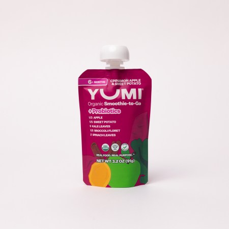 Smoothie-to-go: Cinnamon Apple & Sweet Potato with Probiotics