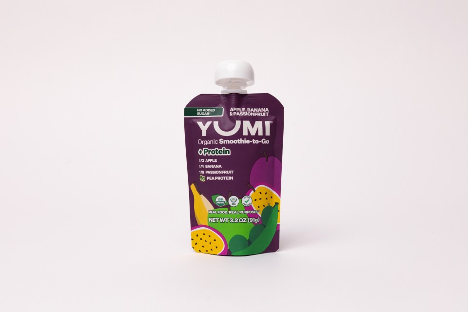 Smoothie-to-go: Apple, Banana & Passionfruit with Protein