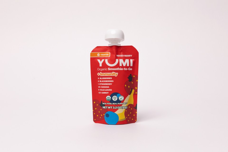 Smoothie-to-go: Mixed Berry with Vitamin C + D